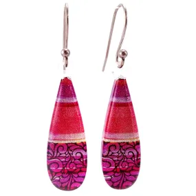 Pink Lace Earrings Pink Lace Earrings