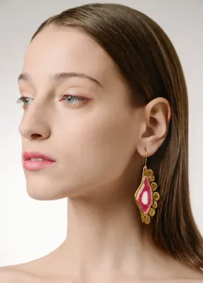 PINK LIZARD EARRINGS PINK LIZARD EARRINGS