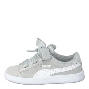 Puma Smash V2 Ribbon Ac Inf Gray Violet-puma White Puma Smash V2 Ribbon Ac Inf Gray Violet-puma White