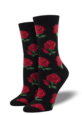 Red Rose Women's Bamboo Socks Red Rose Women's Bamboo Socks