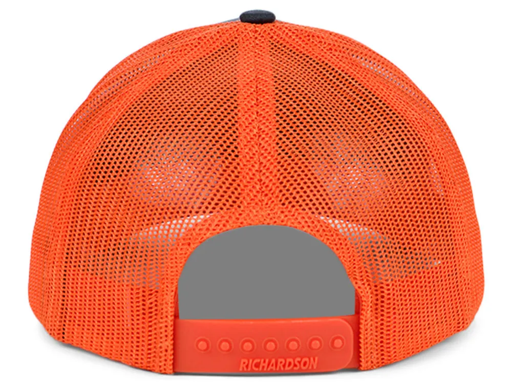 Richardson 112 Trucker - Charcoal/Orange