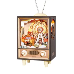 Rolife Sunset Carnival DIY Music Box 3D Wooden Puzzle AMT01 Rolife Sunset Carnival DIY Music Box 3D Wooden Puzzle AMT01