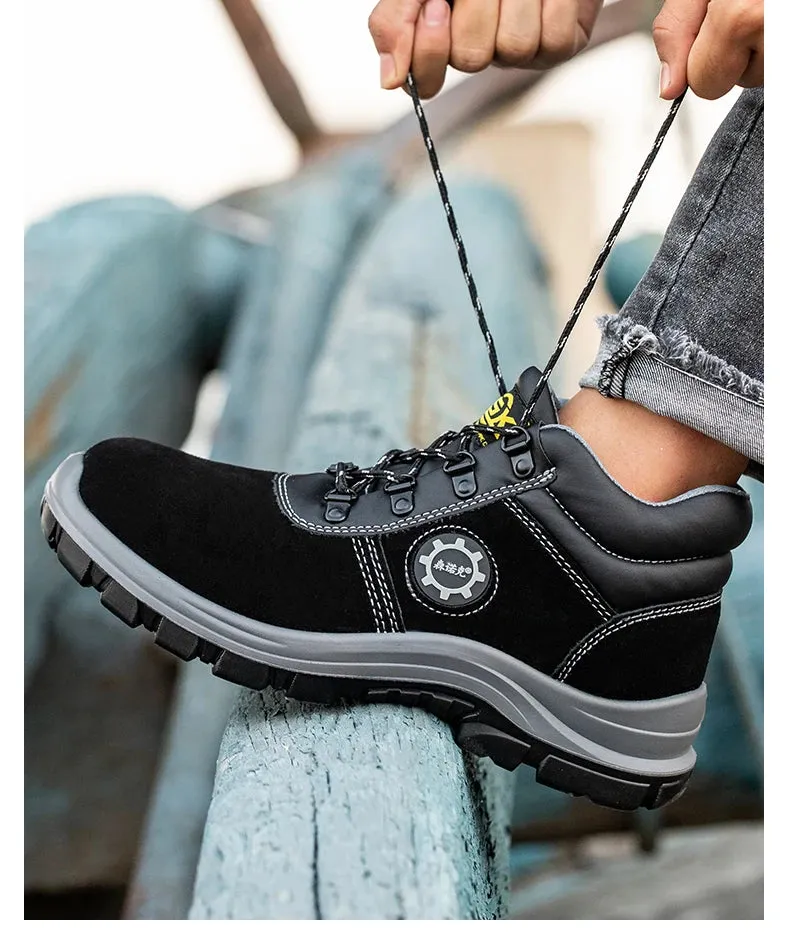 Safety Shoes Lightweight Winter Boots Work Wear  Industrial Boots Man Protection Waterproof