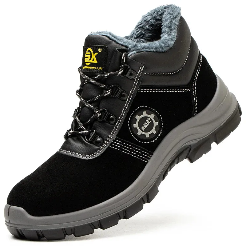 Safety Shoes Lightweight Winter Boots Work Wear  Industrial Boots Man Protection Waterproof