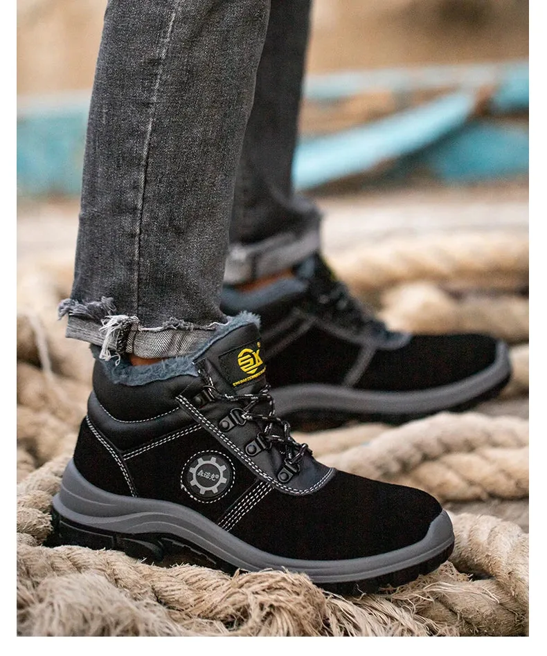 Safety Shoes Lightweight Winter Boots Work Wear  Industrial Boots Man Protection Waterproof