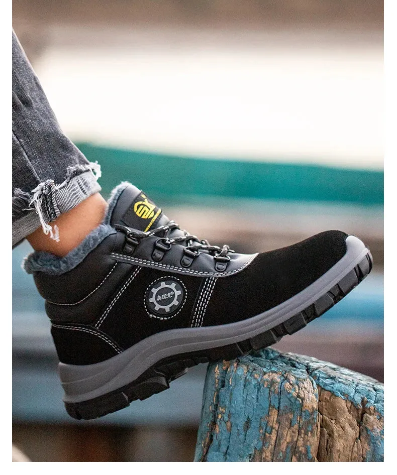 Safety Shoes Lightweight Winter Boots Work Wear  Industrial Boots Man Protection Waterproof