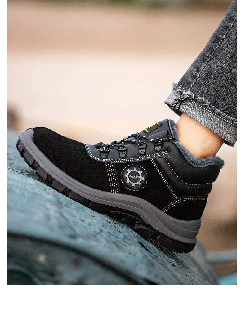 Safety Shoes Lightweight Winter Boots Work Wear  Industrial Boots Man Protection Waterproof