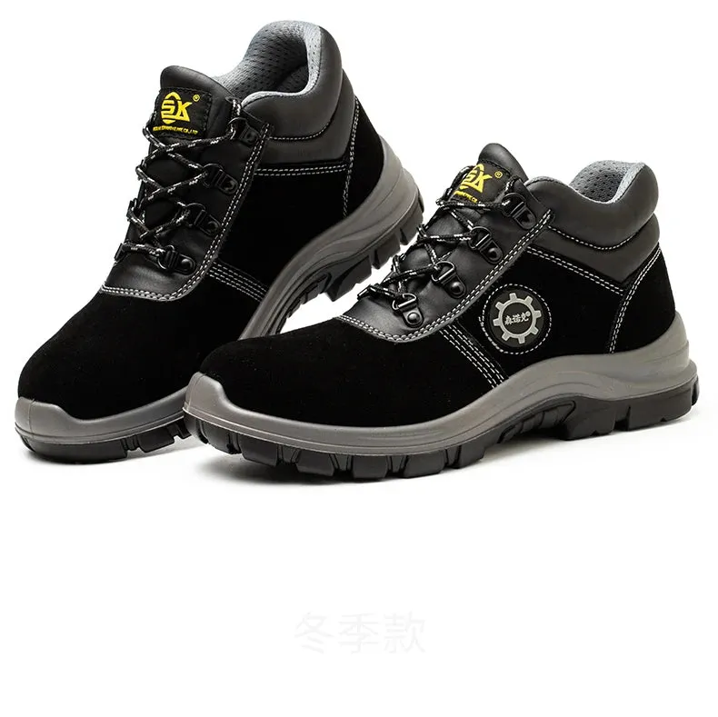 Safety Shoes Lightweight Winter Boots Work Wear  Industrial Boots Man Protection Waterproof