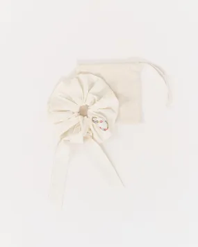Scrunchie - Ecru Meadow Scrunchie - Ecru Meadow