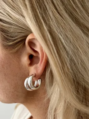 SILVER TUBE HOOPS SILVER TUBE HOOPS