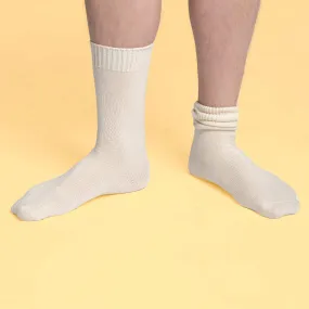 SIMPLICITY 3-Pack Organic Cotton Jersey Crew Socks (Grown & Made in USA) SIMPLICITY 3-Pack Organic Cotton Jersey Crew Socks (Grown & Made in USA)