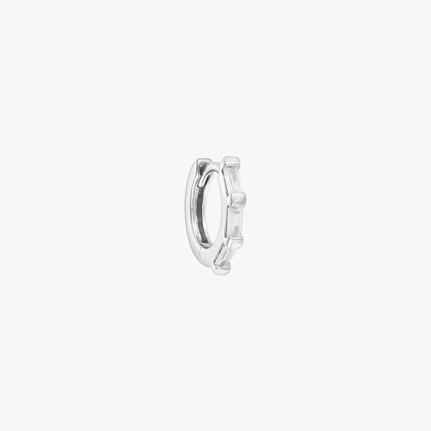 (Single) Baguette Huggie Hoop