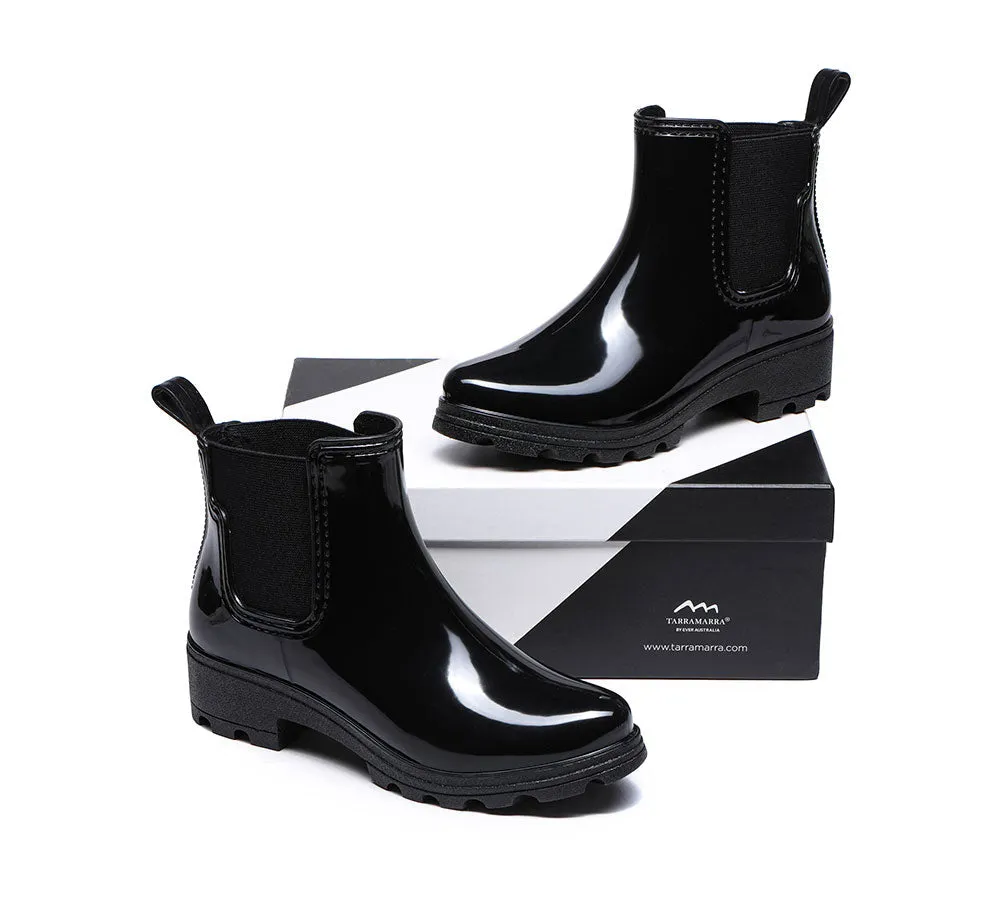 TARRAMARRA® Women Rainboots Wool Insole Ankle Gumboots Vivily