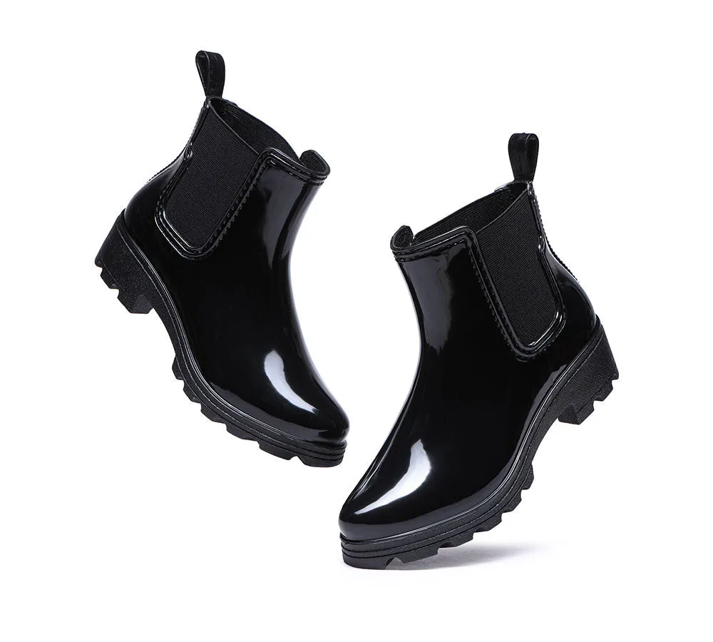 TARRAMARRA® Women Rainboots Wool Insole Ankle Gumboots Vivily