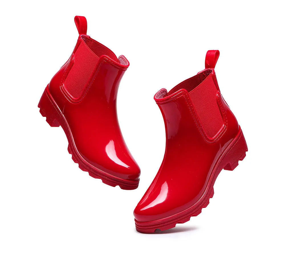 TARRAMARRA® Women Rainboots Wool Insole Ankle Gumboots Vivily