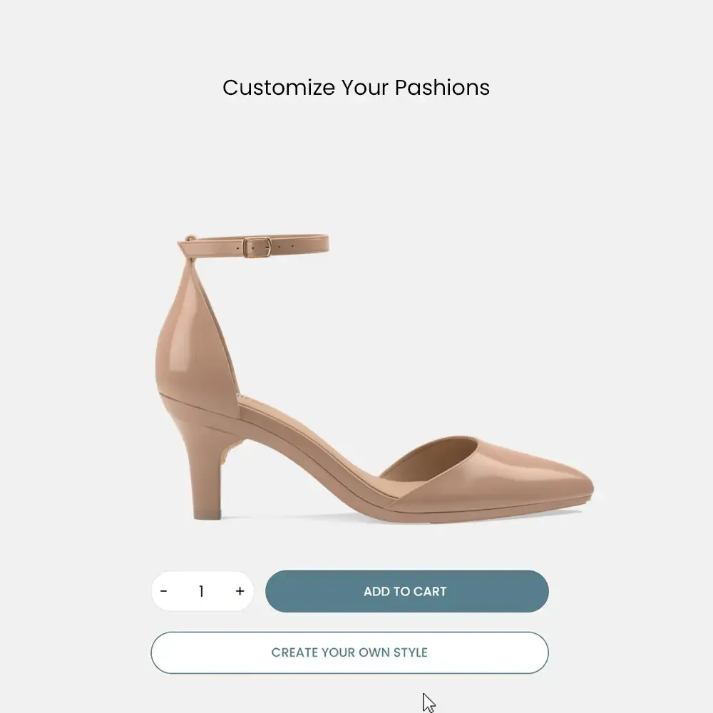 The D'Orsay - Latte Patent   Stiletto Heel Kit 3 Latte