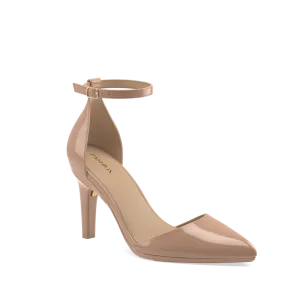 The D'Orsay - Latte Patent   Stiletto Heel Kit 4 Latte The D'Orsay - Latte Patent   Stiletto Heel Kit 4 Latte