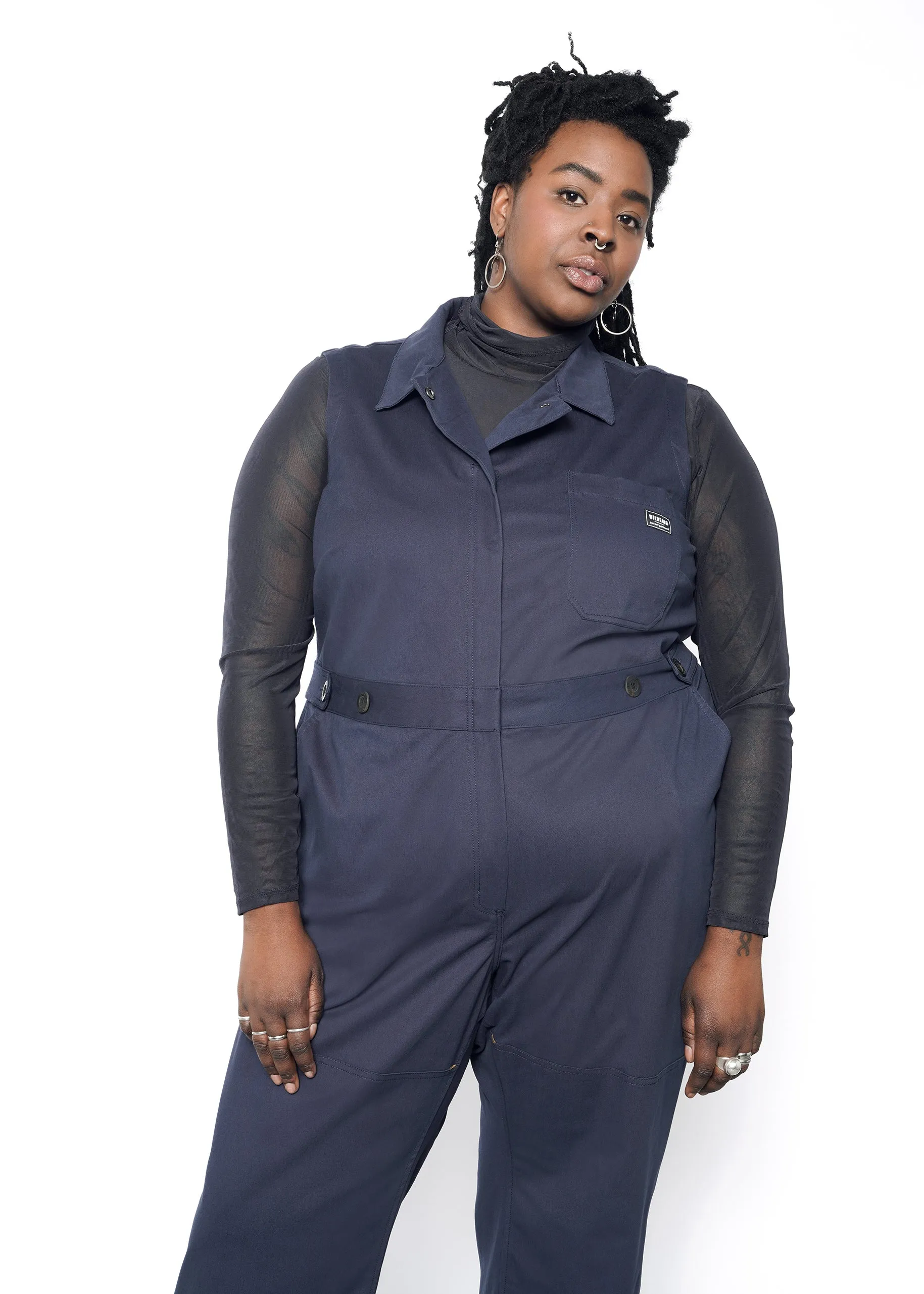 The Essential Sleeveless High Waisted Coverall