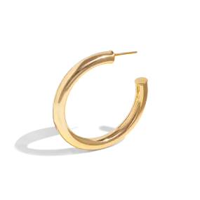 THE KENDAL HOOP LARGE - 18k gold plated THE KENDAL HOOP LARGE - 18k gold plated