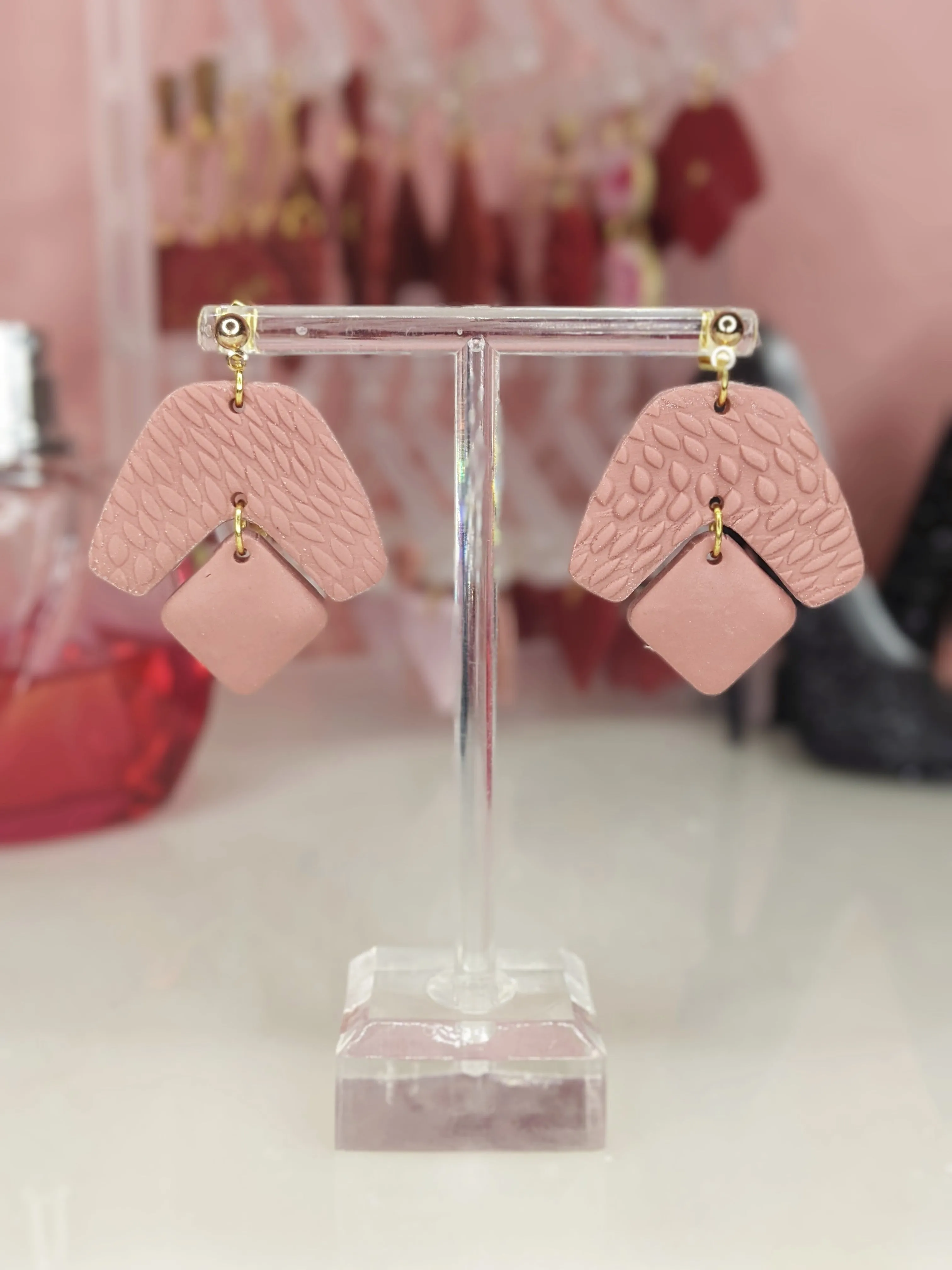 The Te Quiero | Dangle Earrings | Earrings | Polymer Clay Earrings | Gift for Her