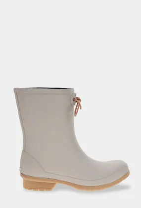 TIE MID RAIN BOOT - SAND TIE MID RAIN BOOT - SAND