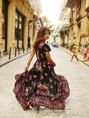 Tribal Boho Summer Dress, Maxi Bohemian Dress For Women Tribal Boho Summer Dress, Maxi Bohemian Dress For Women
