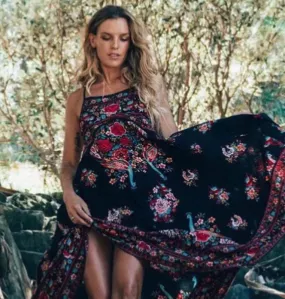Tribal Maxi Summer Boho Dress, Bohemian Dress For Women Tribal Maxi Summer Boho Dress, Bohemian Dress For Women