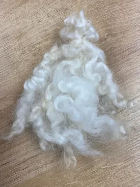 White Border Leicester Locks for Crafts and Felting - LOCAL White Border Leicester Locks for Crafts and Felting - LOCAL