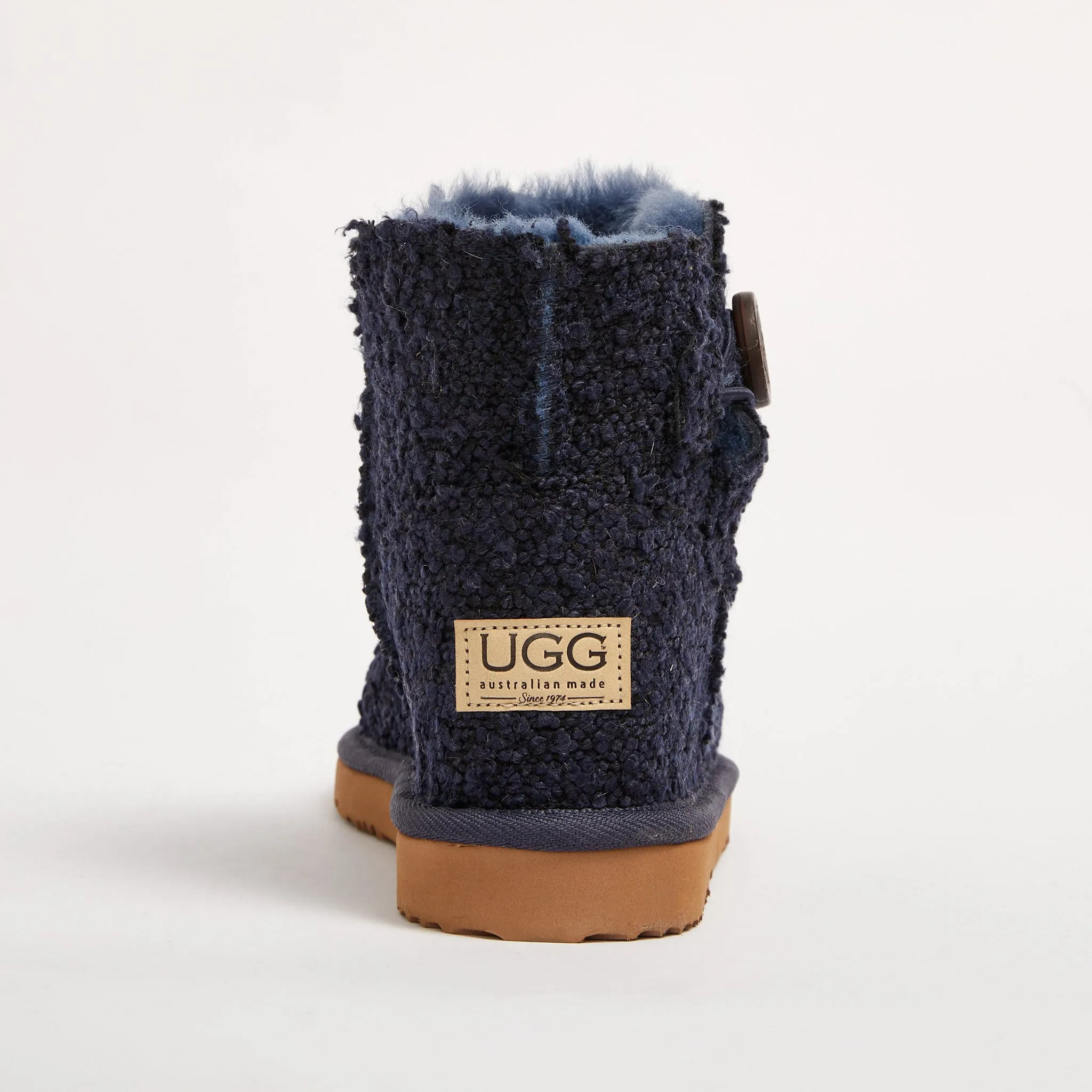 Women's Boucle Button Mini