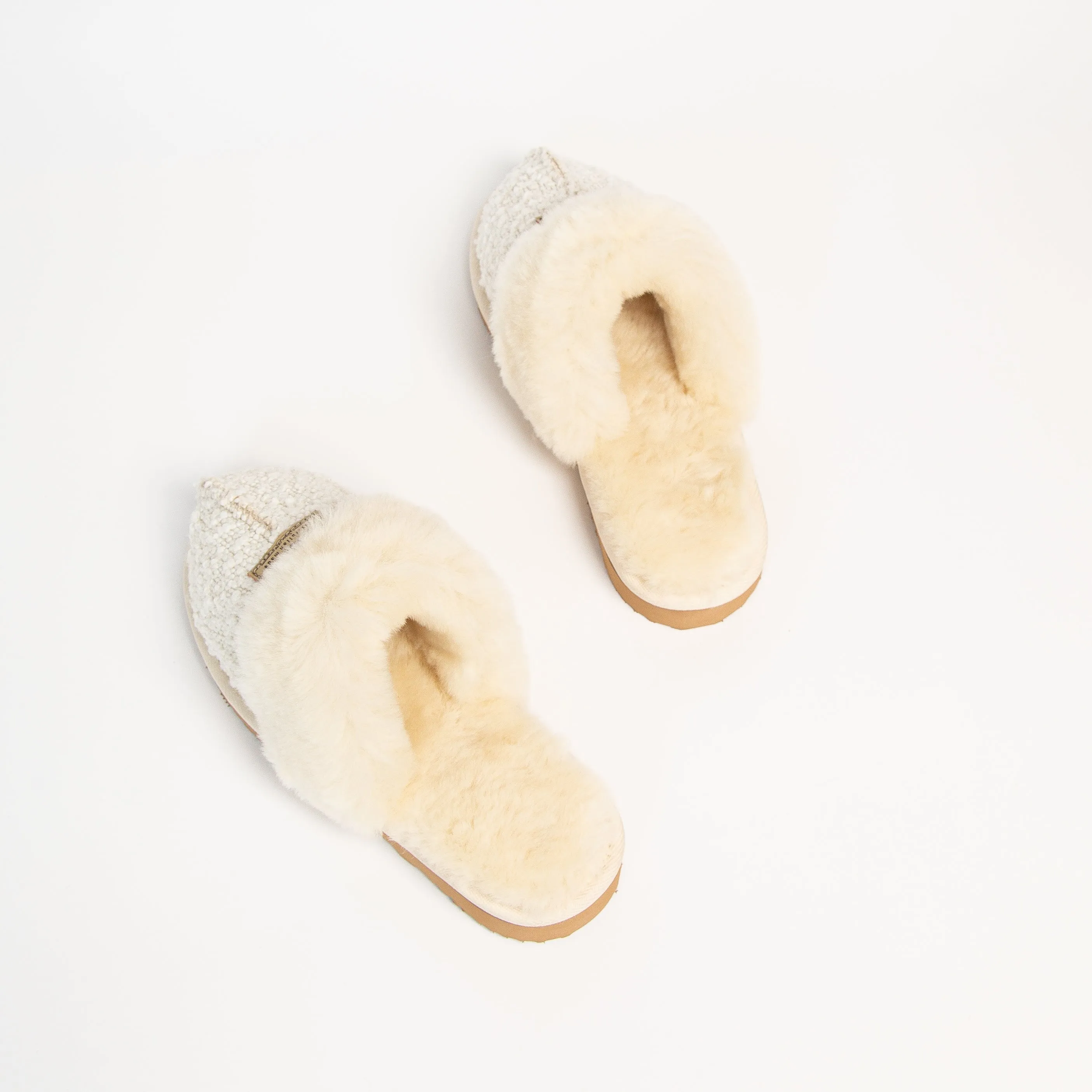 Women's Boucle Designer Slippers